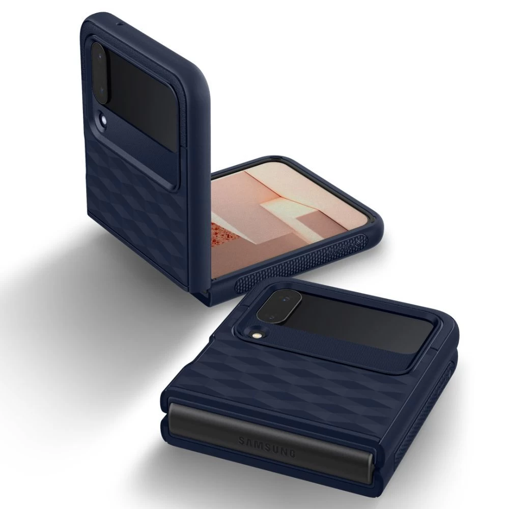 Samsung Galaxy Z Flip 4 5G vāciņš zils CASEOLOGY Parallax