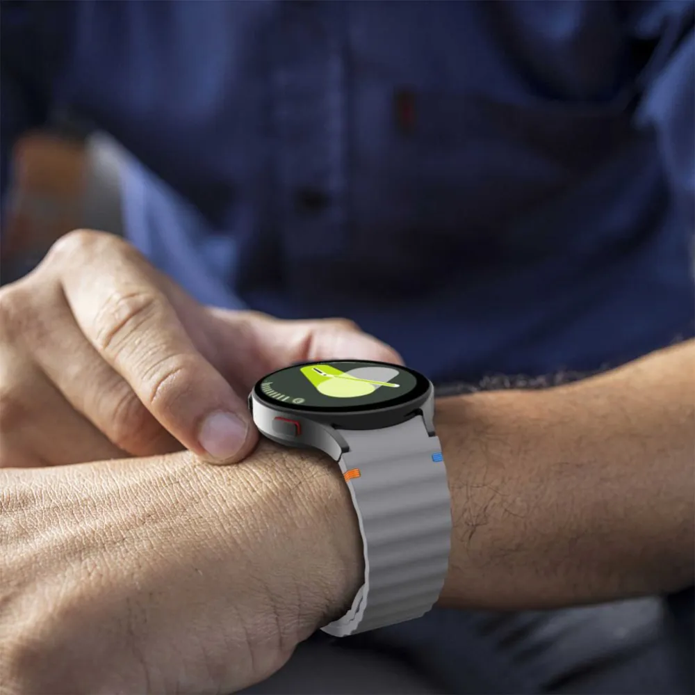 Samsung Galaxy Watch 5 siksniņa pelēks TECH-PROTECT SILICONE SPORT