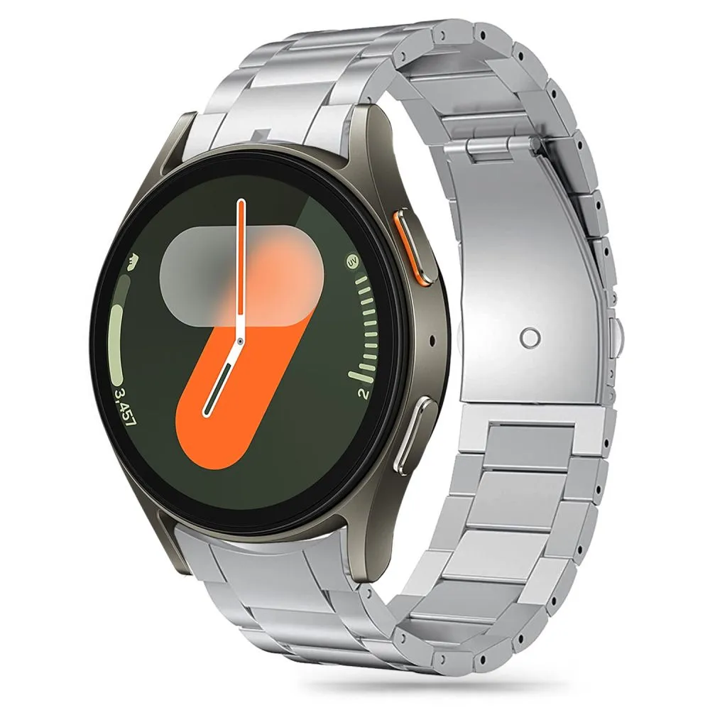 Samsung Galaxy Watch 5 skal, fodral silver TECH-PROTECT STAINLESS