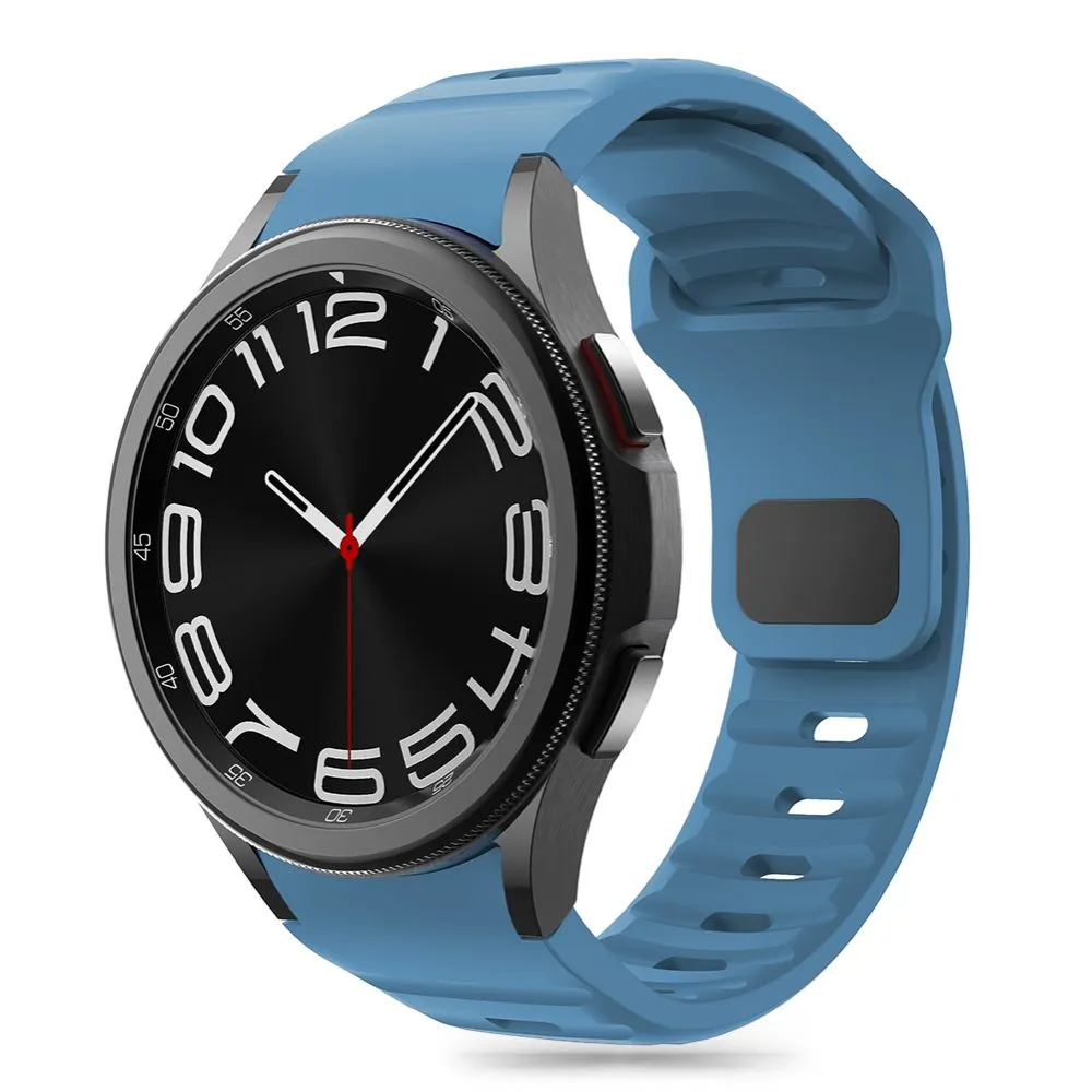 Samsung Galaxy Watch 5 band blue TECH-PROTECT SILICONE LINE