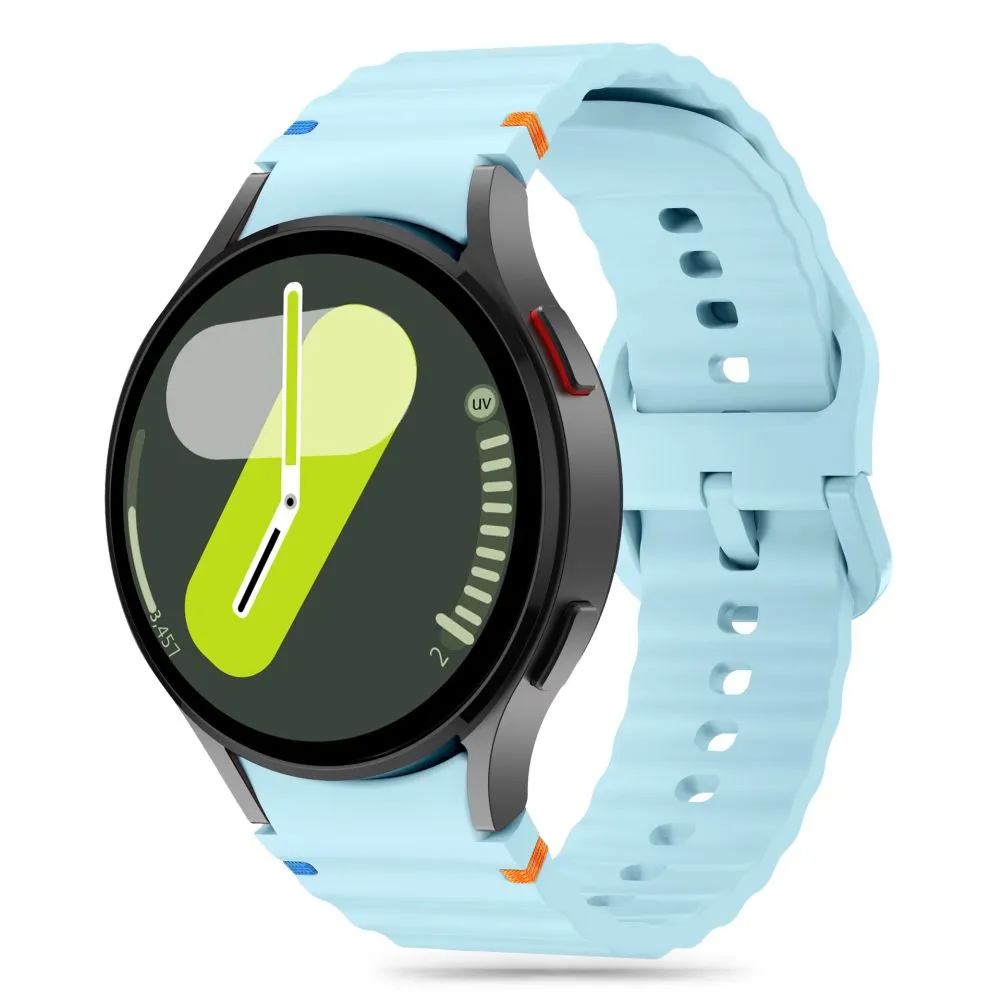 Samsung Galaxy Watch 5 Pro skal, fodral blå TECH-PROTECT SILICONE SPORT