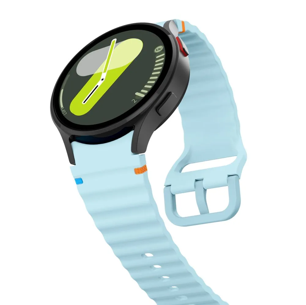 Samsung Galaxy Watch 5 Pro skal, fodral blå TECH-PROTECT SILICONE SPORT