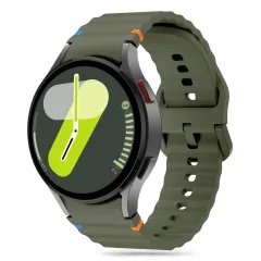 Samsung Galaxy Watch 5 Pro skal, fodral grön TECH-PROTECT SILICONE SPORT