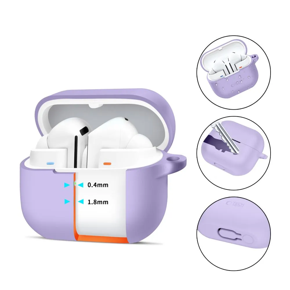 Samsung Galaxy Buds maciņš  TECH-PROTECT SILICONE HOOK 3 / FE Pro
