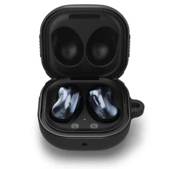 Samsung Galaxy Buds maciņš melns SPIGEN Rugged Armor 2 Pro / Live