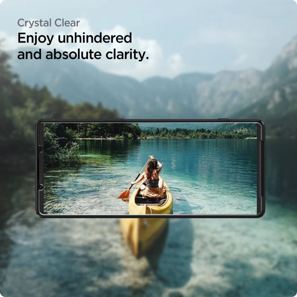 Sony Xperia 1 IV Tempered glass  SPIGEN ALM GLAS.TR SLIM (2-pack)