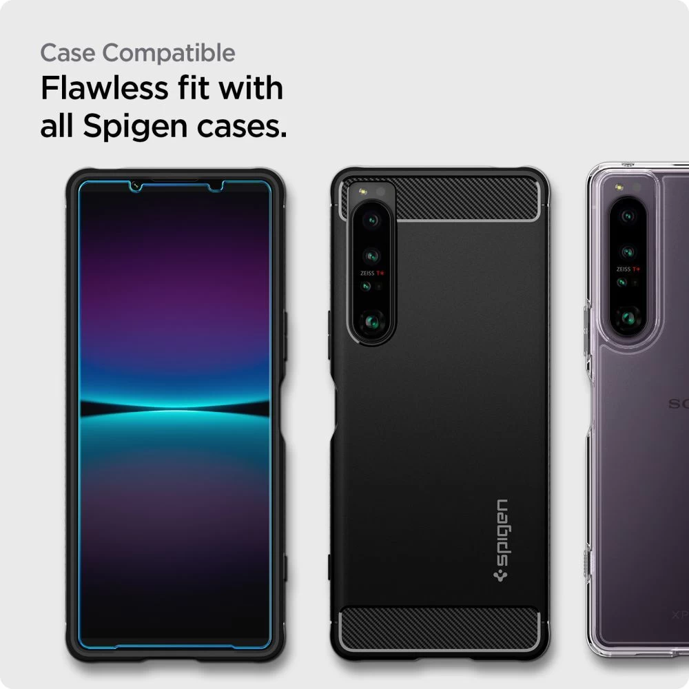 Sony Xperia 1 IV Tempered glass  SPIGEN ALM GLAS.TR SLIM (2-pack)