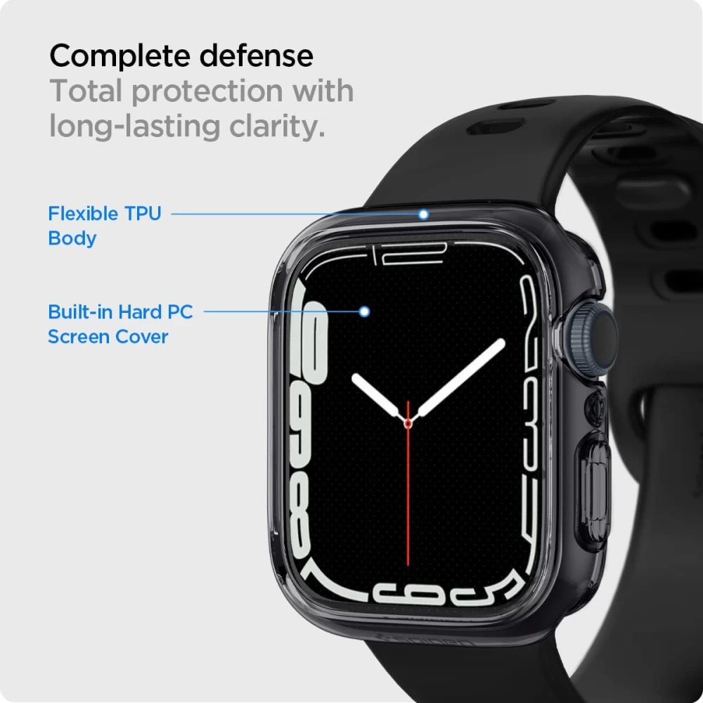 Apple Watch 7 skal, fodral  SPIGEN Ultra Hybrid (45mm)