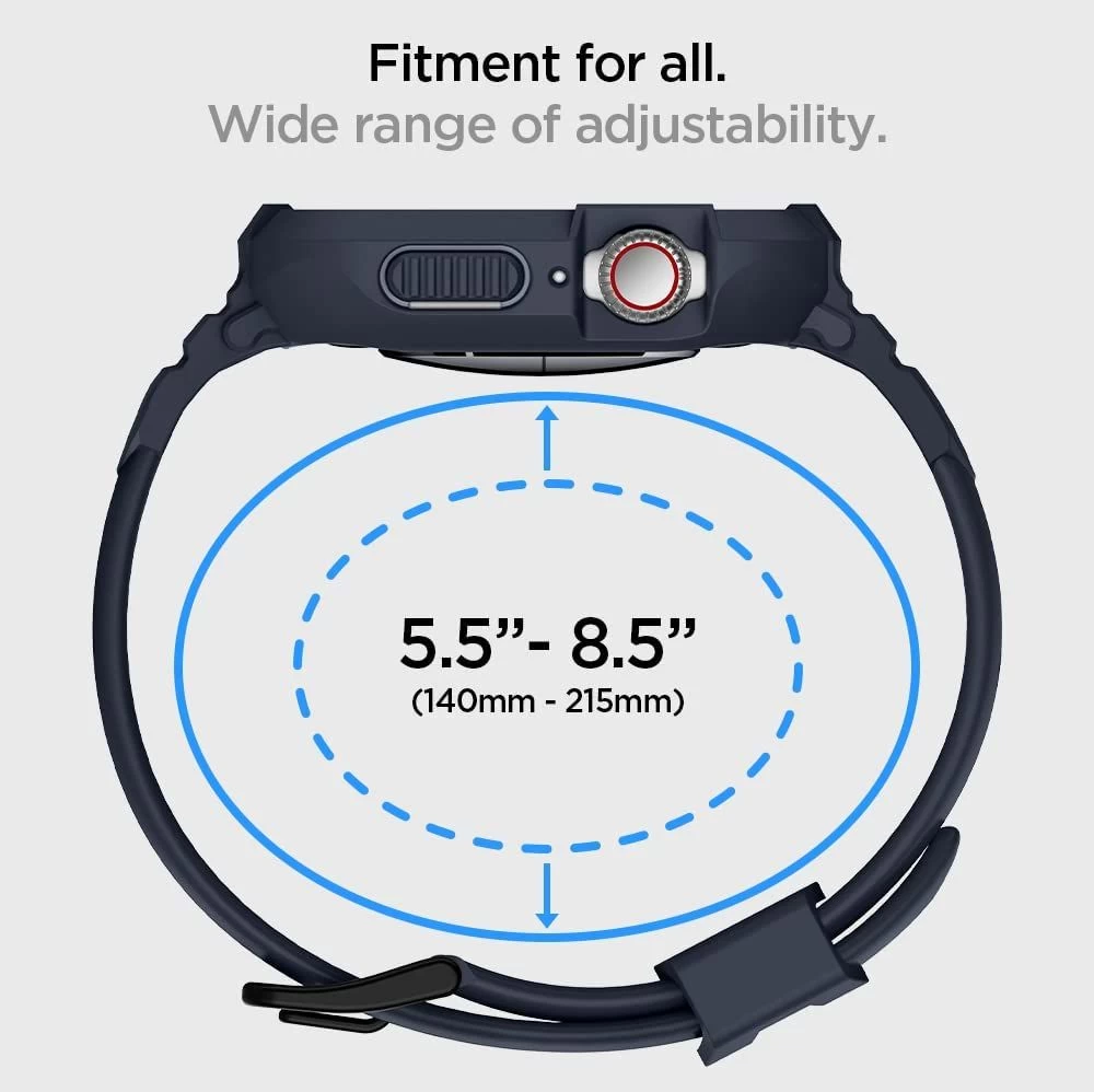 Apple Watch 7 band gray SPIGEN RUGGED ARMOR ”PRO” (44/45mm)