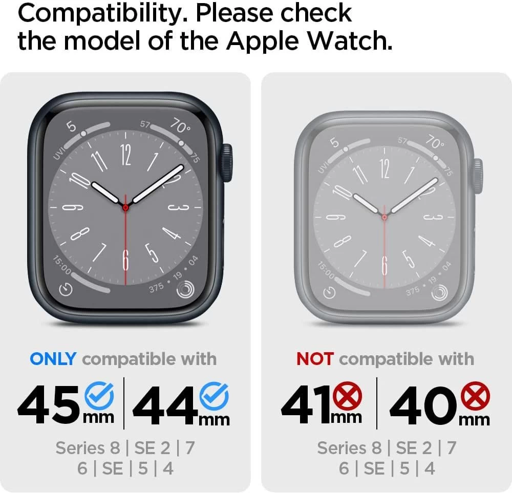 Apple Watch 7 skal, fodral grön SPIGEN RUGGED ARMOR ”PRO” (44/45mm)