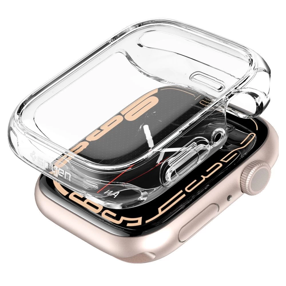 Apple Watch 7 vāciņš caurspīdīgs SPIGEN ULTRA HYBRID (45mm)