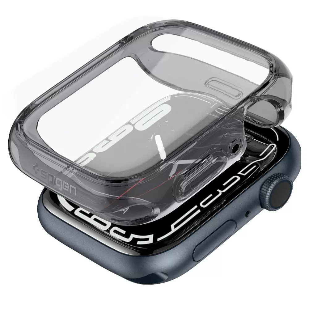 Apple Watch 7 skal, fodral transparent SPIGEN ULTRA HYBRID (45 MM)