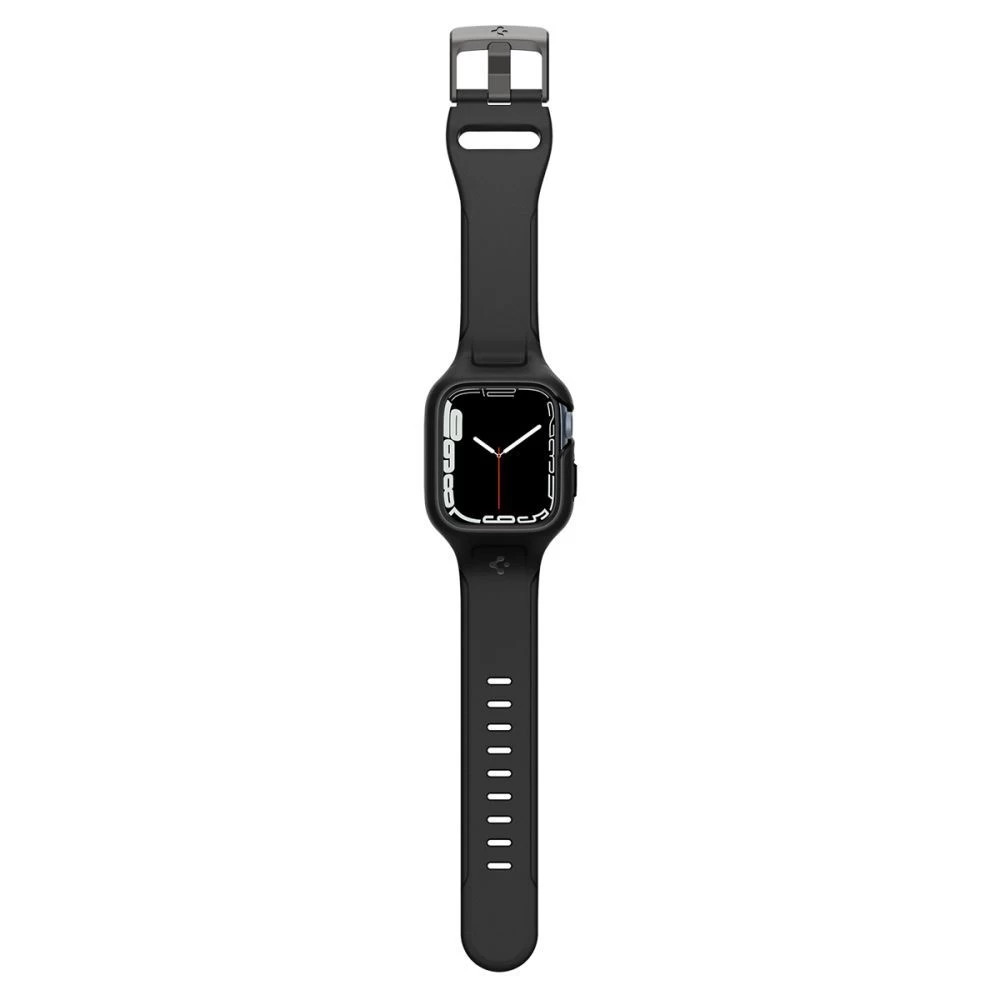 Apple Watch 7 skal, fodral svart SPIGEN LIQUID AIR (45 mm)