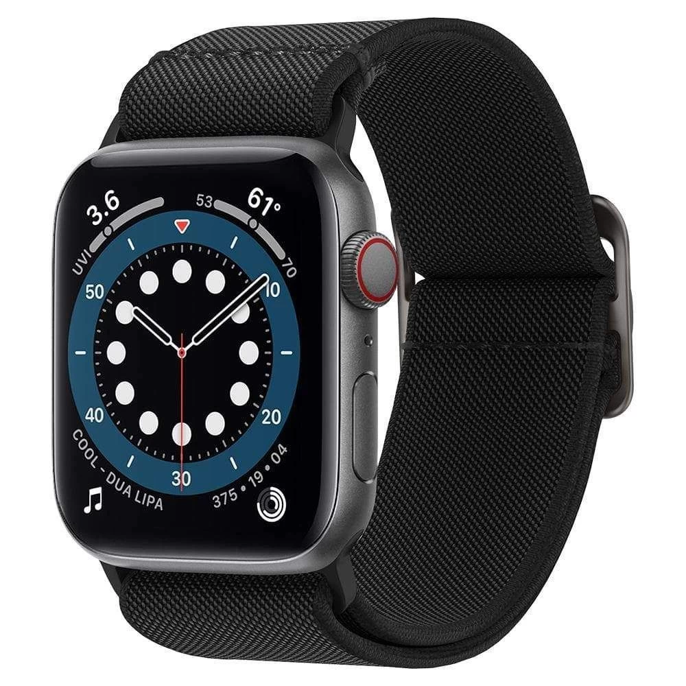 Apple Watch 7 siksniņa melns SPIGEN FIT LITE (38/40/41mm)