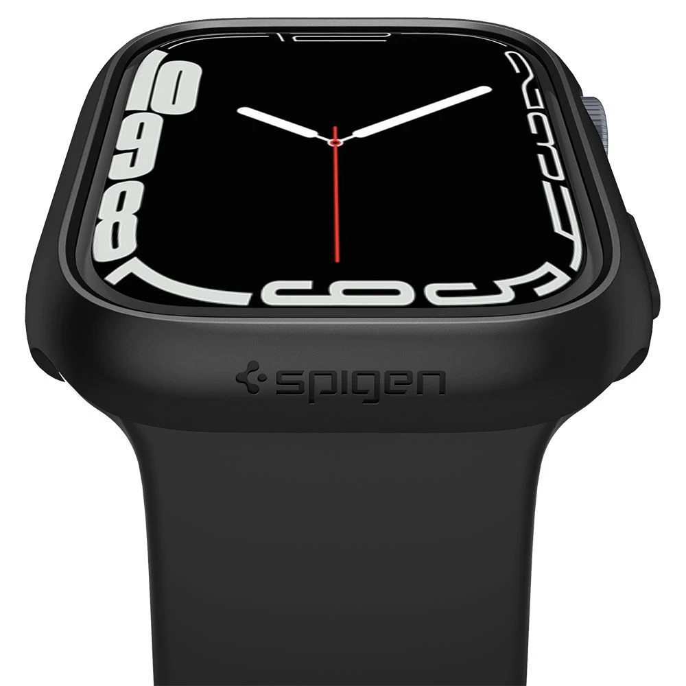 Apple Watch 7 vāciņš melns SPIGEN THIN FIT (45mm)