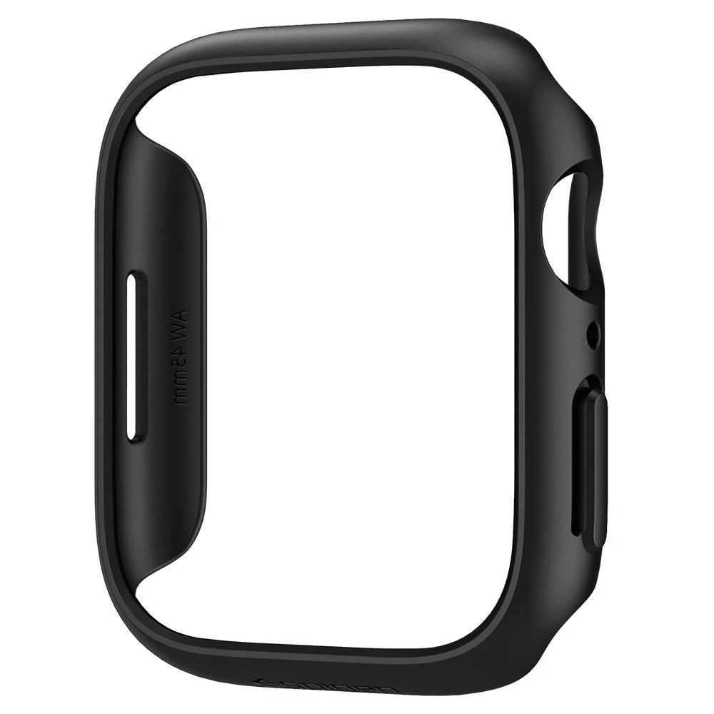 Apple Watch 7 vāciņš melns SPIGEN THIN FIT (45mm)