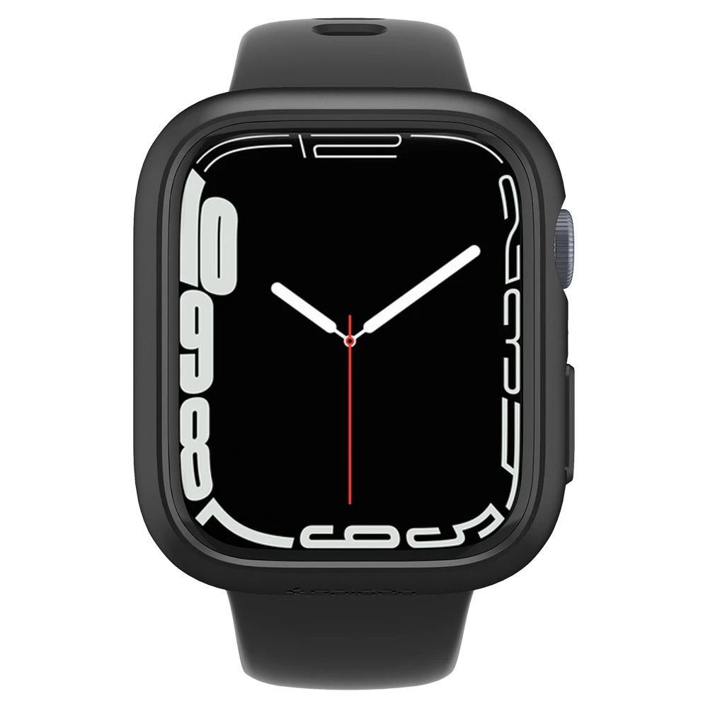 Apple Watch 7 vāciņš melns SPIGEN THIN FIT (45mm)