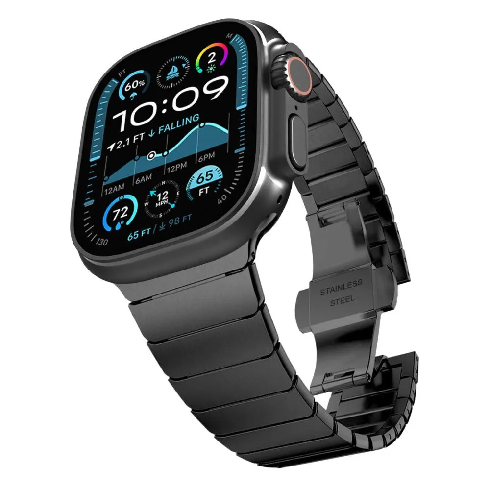 Apple Watch 7 siksniņa melns TECH-PROTECT LINKBAND (44/45/46/49 MM)