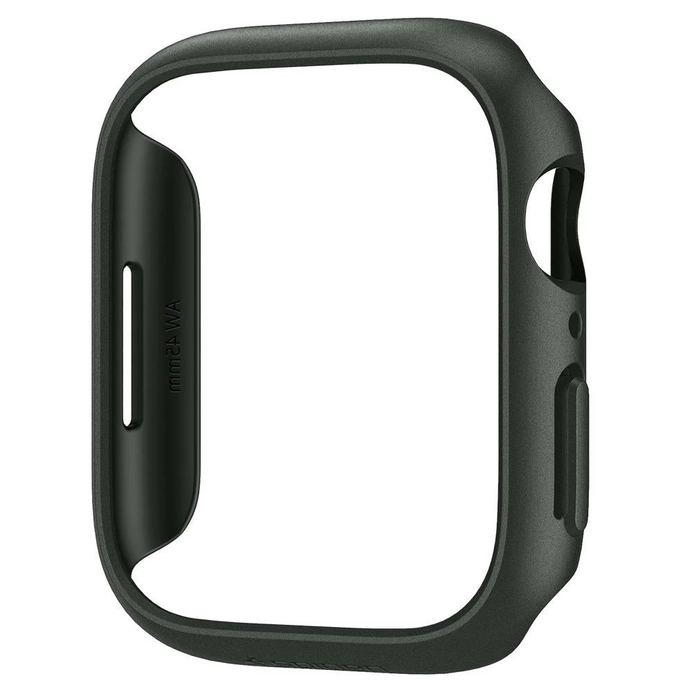Apple Watch 7 skal, fodral grön SPIGEN THIN FIT (45mm)