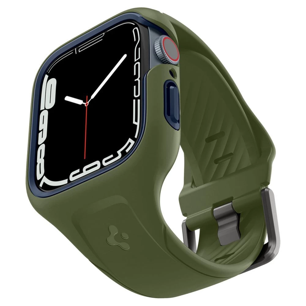 Apple Watch 7 vāciņš zaļš SPIGEN LIQUID AIR ”PRO” (45mm)