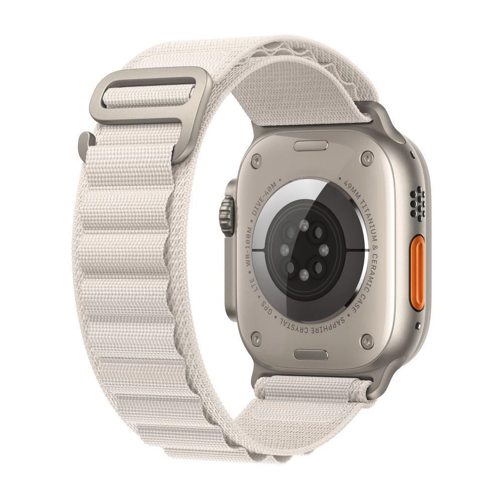 Apple Watch 7 skal, fodral elfenben vit TECH-PROTECT NYLON PRO (42 / 44 45 49 mm)