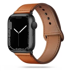 Watch Watch 7 skal, fodral TECH-PROTECT LEATHERFIT Apple Watch 7 (42/44/45/49mm)