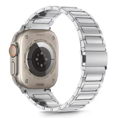 Apple Watch 7 siksniņa sudraba TECH-PROTECT STAINLESS CLASSIC (44/45/46/49 MM)