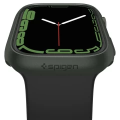 Apple Watch 7 skal, fodral grön SPIGEN THIN FIT (45mm)