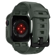 Apple Watch 7 skal, fodral grön SPIGEN RUGGED ARMOR ”PRO” (44/45mm)