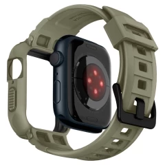 Apple Watch 7 siksniņa zaļš SPIGEN RUGGED ARMOR ”PRO” (44 / 45 MM)