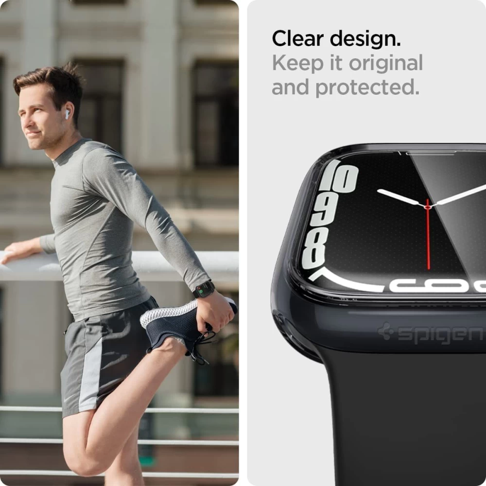 Apple Watch 8 чехол  SPIGEN Ultra Hybrid (45mm)