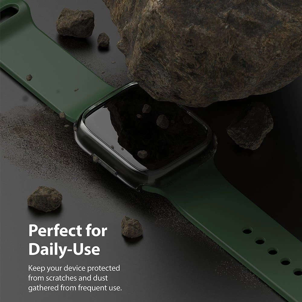Apple Watch 8 vāciņš caurspīdīgs zils RINGKE Slim 2-pack (41mm)