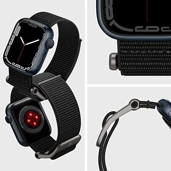Apple Watch 8 ремень черный SPIGEN DURAPRO FLEX (42/44/45/49mm)