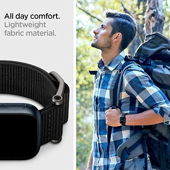 Apple Watch 8 ремень черный SPIGEN DURAPRO FLEX (42/44/45/49mm)