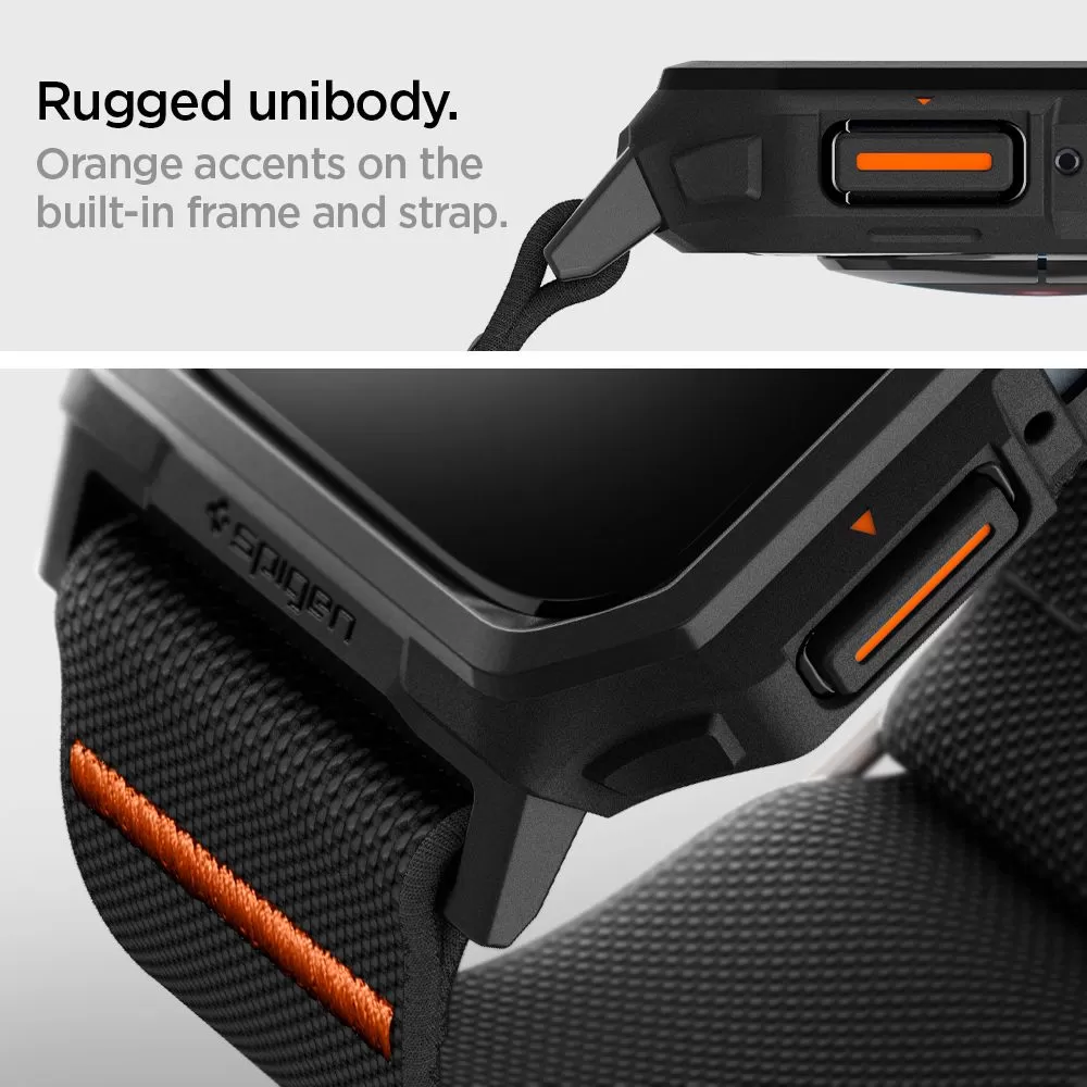 Apple Watch 8 siksniņa melns SPIGEN LITE FIT ”PRO” (44 / 45 MM)