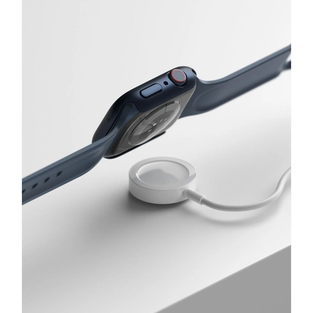 Apple Watch 8 чехол синий RINGKE SLIM (45mm) (2-pack)