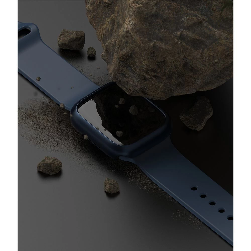 Apple Watch 8 чехол синий RINGKE SLIM (45mm) (2-pack)