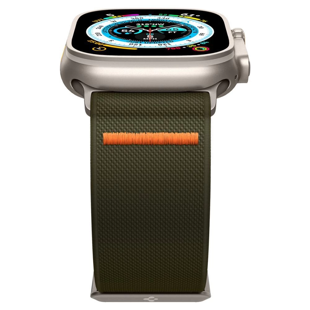 Apple Watch 8 siksniņa zaļš SPIGEN FIT LITE ULTRA (42 / 44 45 49 MM)