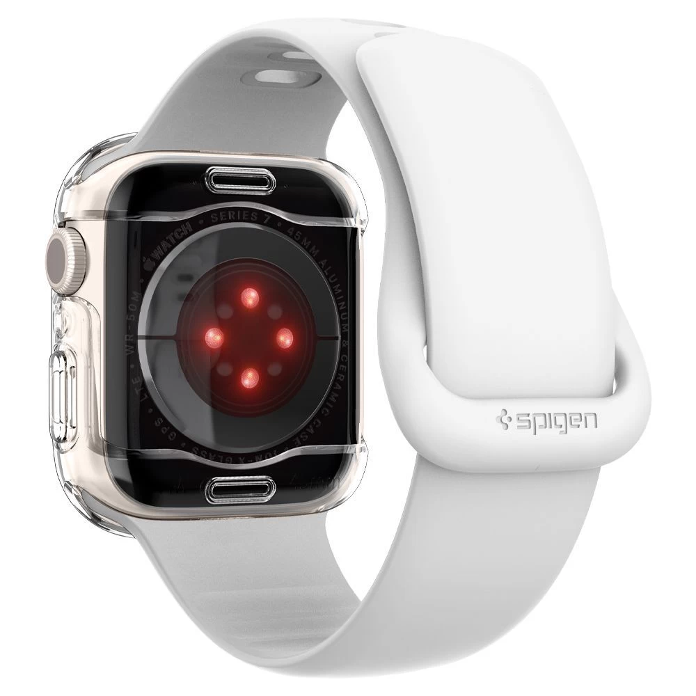 Apple Watch 8 vāciņš caurspīdīgs SPIGEN ULTRA HYBRID (45mm)