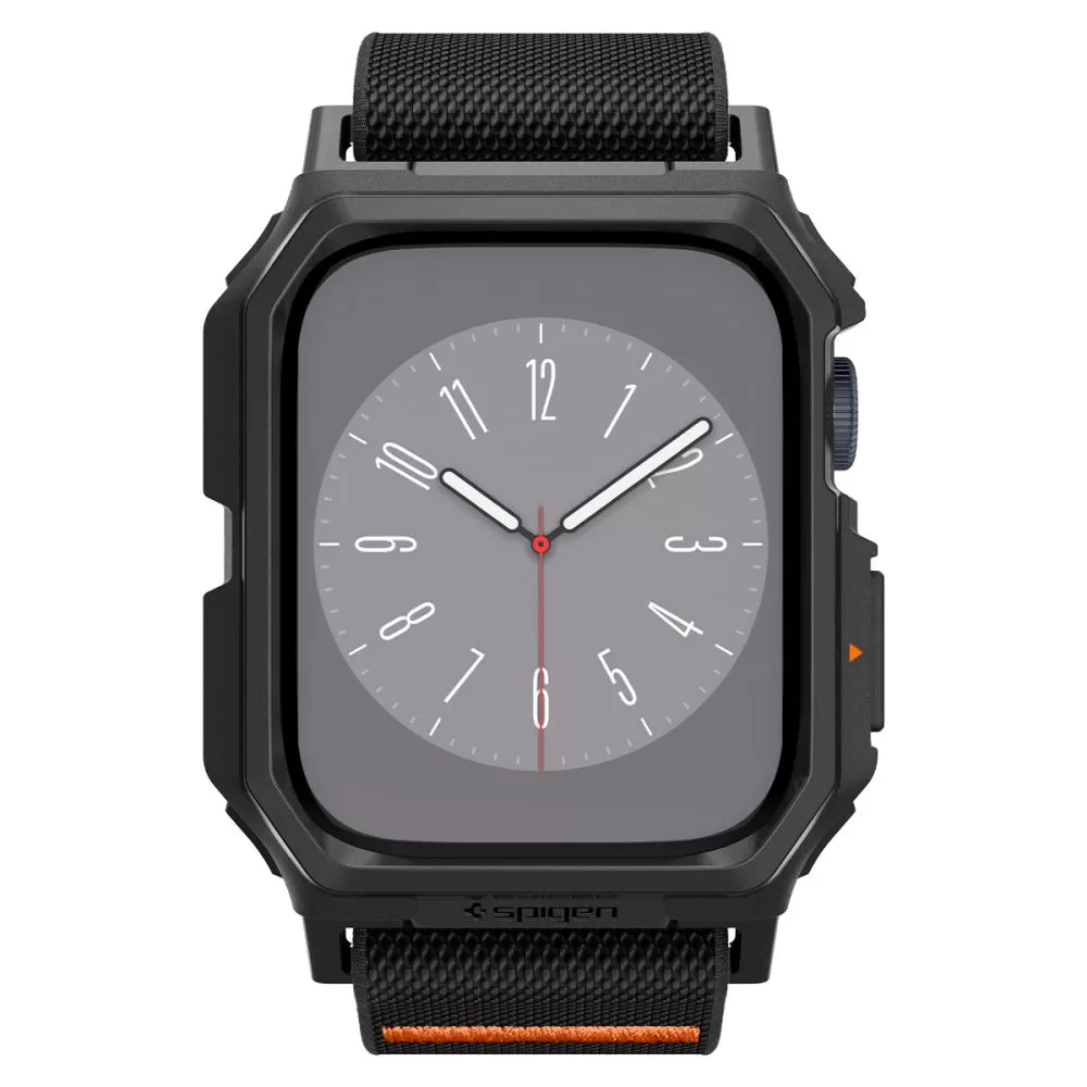 Apple Watch 8 siksniņa melns SPIGEN LITE FIT ”PRO” (44 / 45 MM)