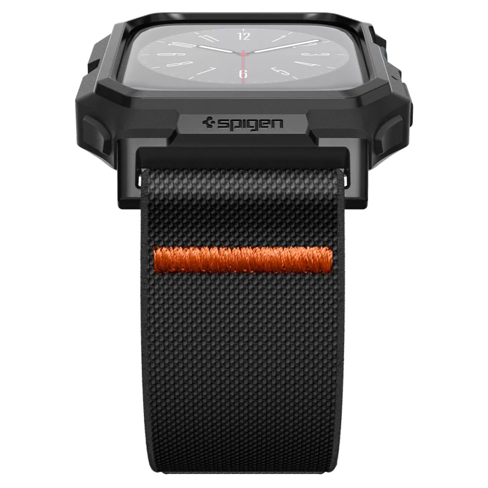 Apple Watch 8 siksniņa melns SPIGEN LITE FIT ”PRO” (44 / 45 MM)