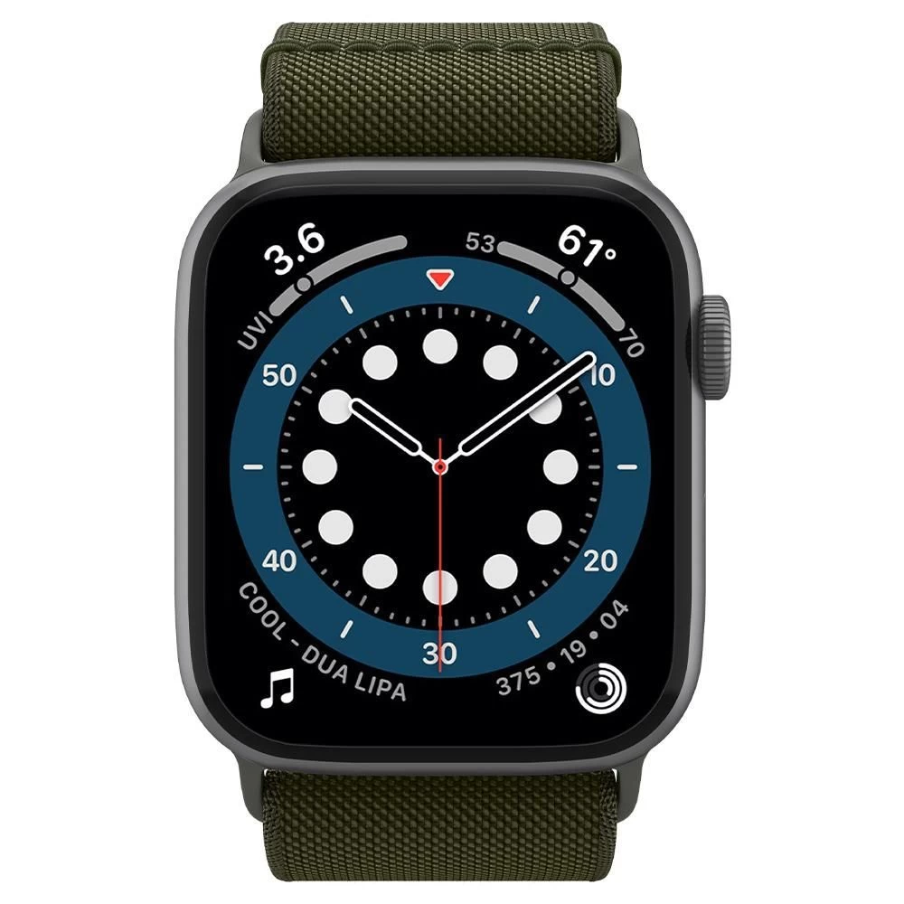 Apple Watch 8 siksniņa zaļš SPIGEN FIT LITE (42/44/45/49mm)