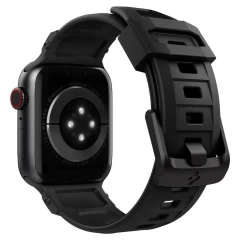 Apple Watch 8 siksniņa melns SPIGEN RUGGED BAND (38/40/41mm)