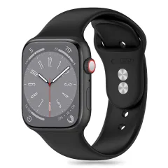 Apple Watch 8 siksniņa melns TECH-PROTECT SILICONE (38/40/41 MM)