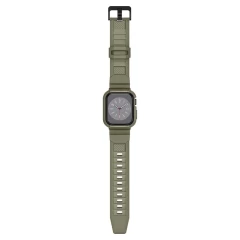 Apple Watch 8 ремень зеленый SPIGEN RUGGED ARMOR ”PRO” (44 / 45 MM)