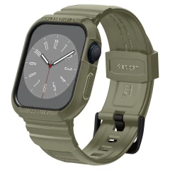 Apple Watch 8 ремень зеленый SPIGEN RUGGED ARMOR ”PRO” (44 / 45 MM)