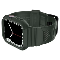 Apple Watch 8 ремень зеленый SPIGEN RUGGED ARMOR ”PRO” (44/45mm)