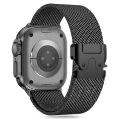 Apple Watch 8 ремень черный TECH-PROTECT MILANO (44/45/46/49 mm)