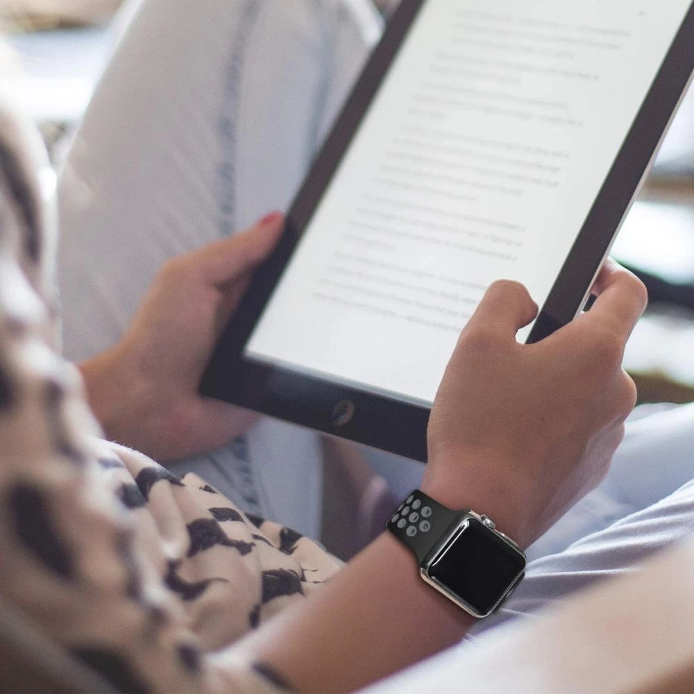 Apple Watch SE / 3 siksniņa pelēks TECH-PROTECT SOFTBAND (42/44/45/49mm)