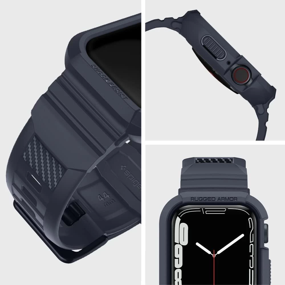 Apple Watch SE / 3 siksniņa pelēks SPIGEN RUGGED ARMOR ”PRO” (44/45mm)